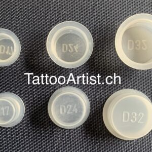 Medium Ink Caps For Tattooing