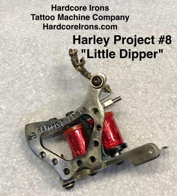 Harley Project #8 - "Little Dipper" - Custom Tattoo Machine Handmade made in Switzerland