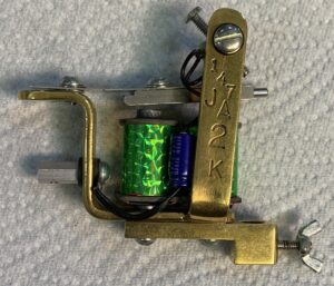 Jack Armstrong Tattoo Machine 2000 Gold Plated