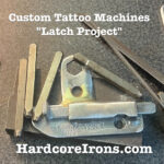 Custom tattoo machine handmade in Switzerland- Professional One Off - Latch Project