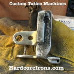 Custom tattoo machine handmade in Switzerland- Professional One Off - Latch Project