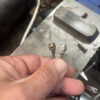 skull - brass contact screws for tattoo machine