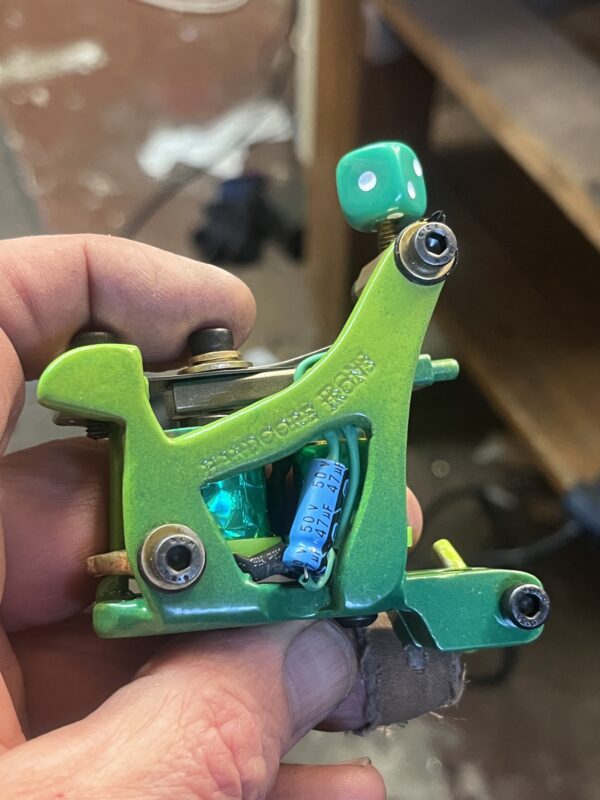 Pirate Packer -Little Green Monster #12 2025 Coil Tattoo Machine