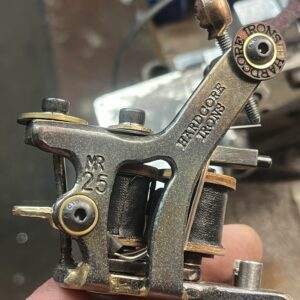 Old school handmade tattoo machine