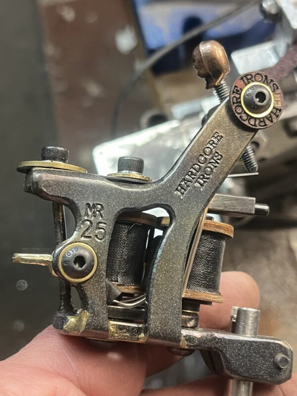 Old school handmade tattoo machine