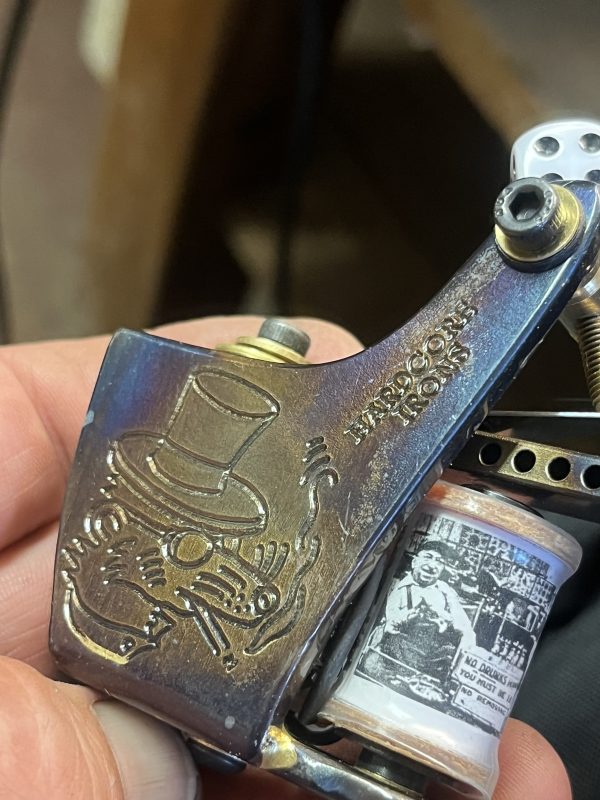 Stoney St Clair "Columbus Rat " Custom Tattoo Machine