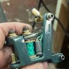 Mini Paul Rogers Tattoo Machine-Metallic Green - Image 2