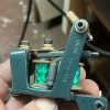 Mini Paul Rogers Tattoo Machine-Metallic Green - Image 3
